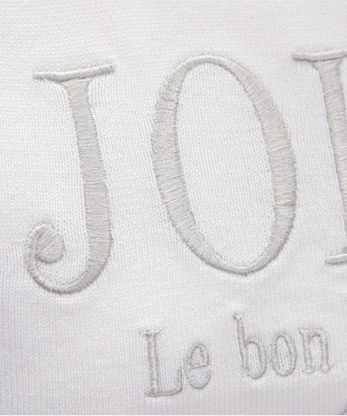 clear（クリア）の「ロゴ刺繍半袖ニットトップス[着回し力抜群 上品 大人 フェミニン]（ニット/セーター・レディース・グレー/レッド/アイボリー/ブラック/モカ/ボルドー・F）」の17枚目の写真