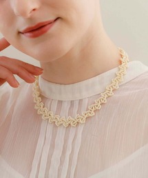 JewCas（ジュアキャス）の「JewCas　レースビーズチョーカー[JC4864]（チョーカー）」