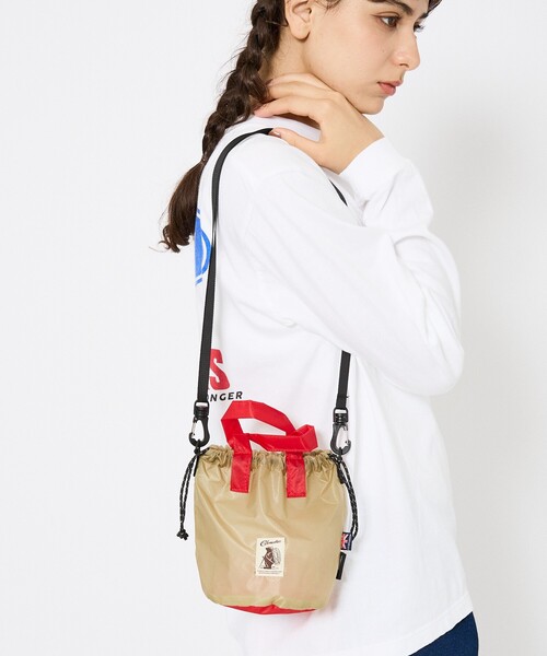 COBMASTER(コブマスター)の「【COBMASTER/コブマスター】2WAY KINCHAKU POUCH 81090800//ポーチ/巾着ショルダーバッグ/アウトドア/ユニセックス(ショルダーバッグ・メンズ・ラベンダー/ホワイト/ブルー/ブラック/ライトブルー/ベージュ・フリー)」の3枚目の写真
