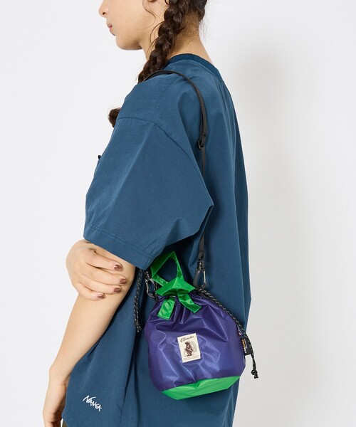 COBMASTER(コブマスター)の「【COBMASTER/コブマスター】2WAY KINCHAKU POUCH 81090800//ポーチ/巾着ショルダーバッグ/アウトドア/ユニセックス(ショルダーバッグ・メンズ・ラベンダー/ホワイト/ブルー/ブラック/ライトブルー/ベージュ・フリー)」の5枚目の写真
