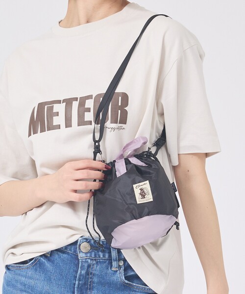 COBMASTER(コブマスター)の「【COBMASTER/コブマスター】2WAY KINCHAKU POUCH 81090800//ポーチ/巾着ショルダーバッグ/アウトドア/ユニセックス(ショルダーバッグ・メンズ・ラベンダー/ホワイト/ブルー/ブラック/ライトブルー/ベージュ・フリー)」の2枚目の写真
