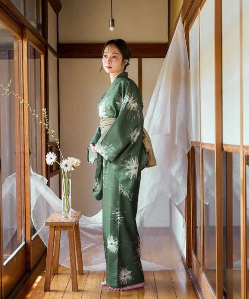 セール】original floral pattern yukata / オリジナル花柄浴衣