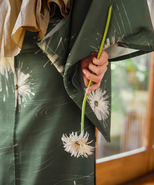 original floral pattern yukata / オリジナル花柄浴衣（浴衣