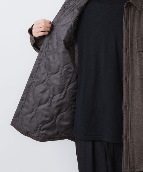ATTACHMENT（アタッチメント）の「RY/CO/SI フランネル パディング L/Sシャツ / RY/CO/SI FLANNEL PADDING L/S SHIRT（シャツ/ブラウス・メンズ・ダークグレー/キャメル・2/1/3）」の13枚目の写真