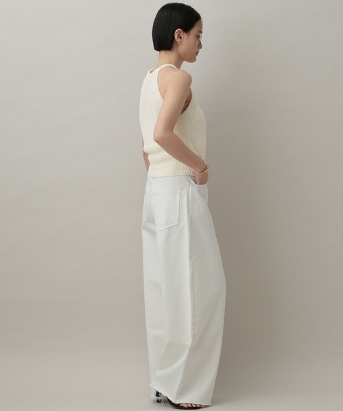 A part by（アパートバイ）の「アメスリメッシュニット（キャミソール・レディース・オフホワイト/ブラック/ピンク・FREE）」の8枚目の写真