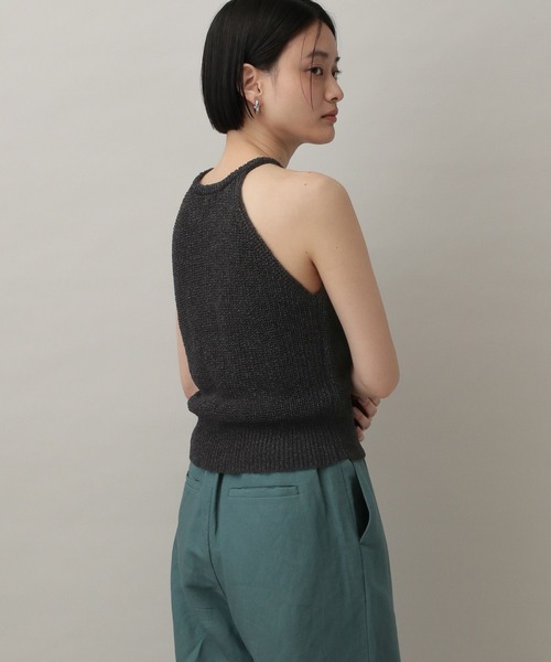 A part by（アパートバイ）の「アメスリメッシュニット（キャミソール・レディース・オフホワイト/ブラック/ピンク・FREE）」の20枚目の写真