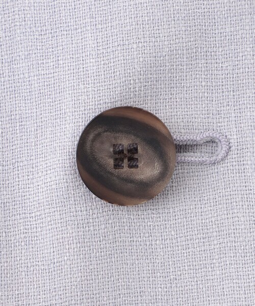 EPOCA（エポカ）の「スラブストレッチ ノーカラージャケット（ノーカラージャケット・レディース・ネイビー/ベージュ/パープル系その他4・38/40）」の16枚目の写真