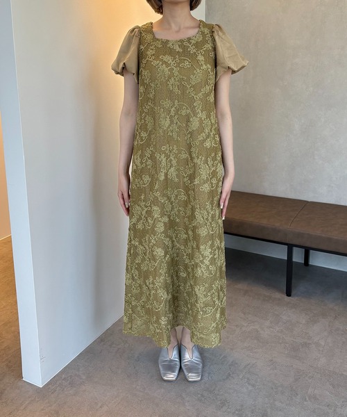 ［美品］オケージョンワンピース　ワンピース　ドレス haremode ドレス 結婚式 オケージョン ワンピース オケージョン