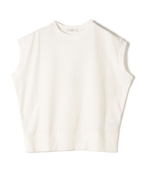 SHIPS(シップス)の「〈手洗い可能〉DEPEND アムンゼン ノースリーブ カットソー(Tシャツ/カットソー・レディース・ブラック/オフホワイト/ベージュ系・ONE SIZE)」の19枚目の写真