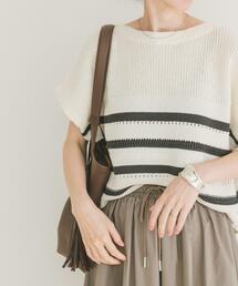 ITEMS URBANRESEARCH | ミックスパターンフレンチニット(ニット/セーター)