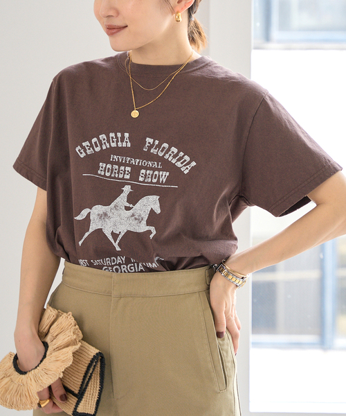 IENA(イエナ)の「《追加》COUTURE D’ADAM/クチュールドアダム Vintage Remake TEE(Tシャツ/カットソー・レディース・ウッド・FREE)」の4枚目の写真