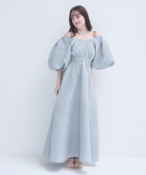 mellowneon（メロウネオン）の「メタルリングサンダル（サンダル・レディース・アイボリー/ブラック・SMALL/MEDIUM/LARGE）」の5枚目の写真