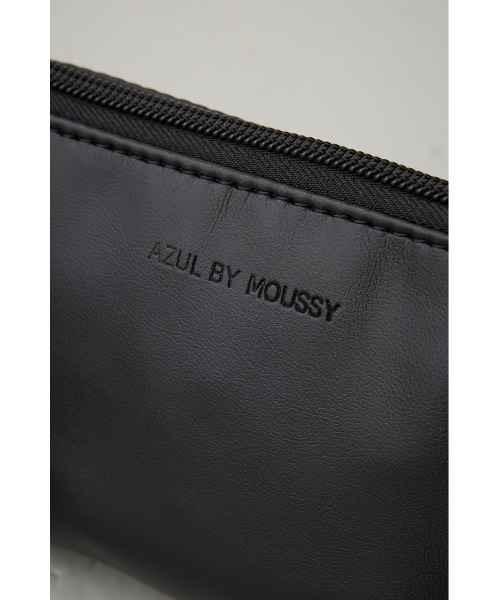 AZUL by moussy（アズールバイマウジー）の「2サイズポーチセット（ポーチ・レディース・シルバー/ブラック・FREE）」の5枚目の写真