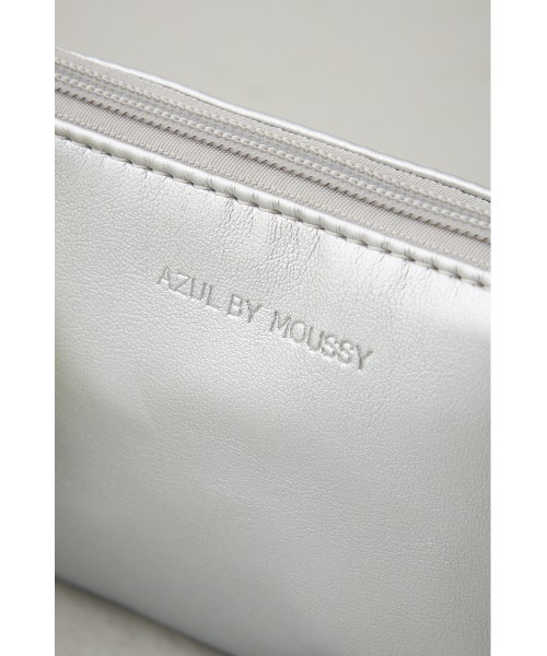 AZUL by moussy（アズールバイマウジー）の「2サイズポーチセット（ポーチ・レディース・シルバー/ブラック・FREE）」の11枚目の写真