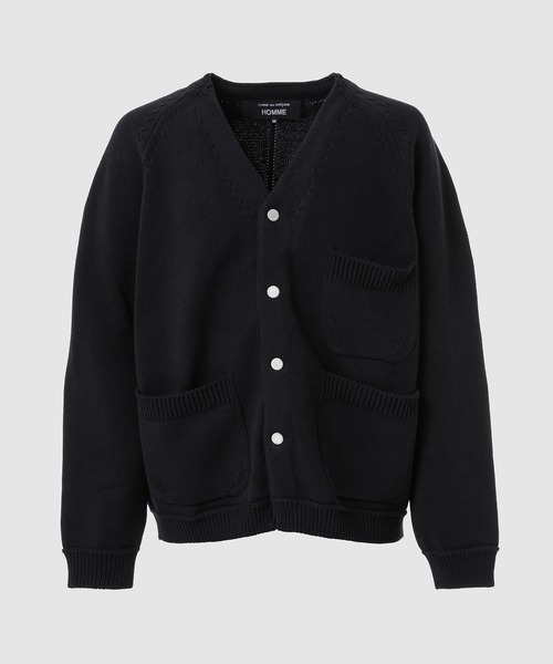 アキtricot COMME des GARCONS ボレロ　カーディガン 3 POCKET COTTON KNIT CARDIGAN（カーディガン/ボレロ）｜COMME