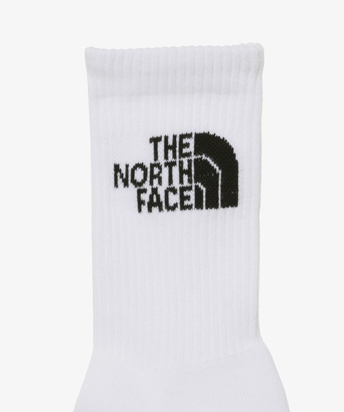 THE NORTH FACE(ザノースフェイス)の「【韓国限定・日本未入荷】THE NORTH FACE LOGO MID SOCKS / ノースフェイス ロゴ ミッドソックス ブランドロゴ 24㎝ 26㎝(ソックス/靴下・メンズ・パープル/ホワイト×ブラック/ブラック・24cm/26cm)」の7枚目の写真
