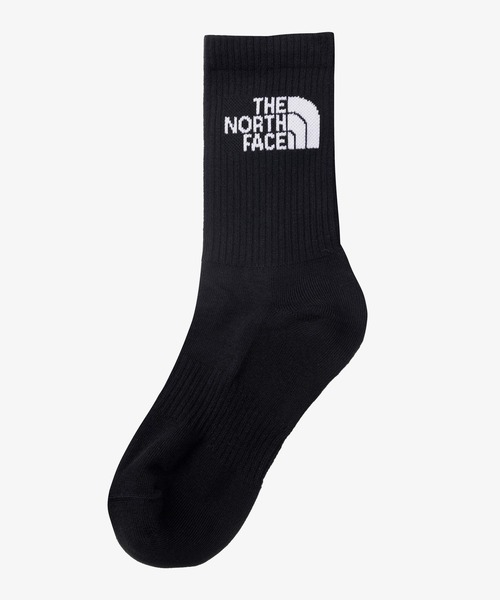 THE NORTH FACE(ザノースフェイス)の「【韓国限定・日本未入荷】THE NORTH FACE LOGO MID SOCKS / ノースフェイス ロゴ ミッドソックス ブランドロゴ 24㎝ 26㎝(ソックス/靴下・メンズ・パープル/ホワイト×ブラック/ブラック・24cm/26cm)」の10枚目の写真