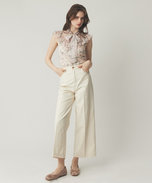 DEICY（デイシー）の「シアーシフォンフラワーブラウス（シャツ/ブラウス・レディース・ピンク/アイボリー・FREE）」の11枚目の写真