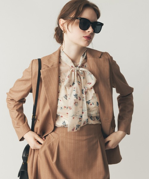 DEICY（デイシー）の「シアーシフォンフラワーブラウス（シャツ/ブラウス・レディース・ピンク/アイボリー・FREE）」の17枚目の写真