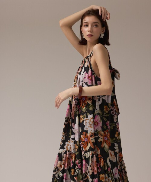 セール】フラワープリントキャミドレス（ワンピース）｜GRACE