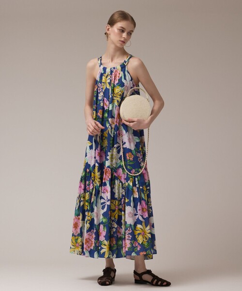 セール】フラワープリントキャミドレス（ワンピース）｜GRACE