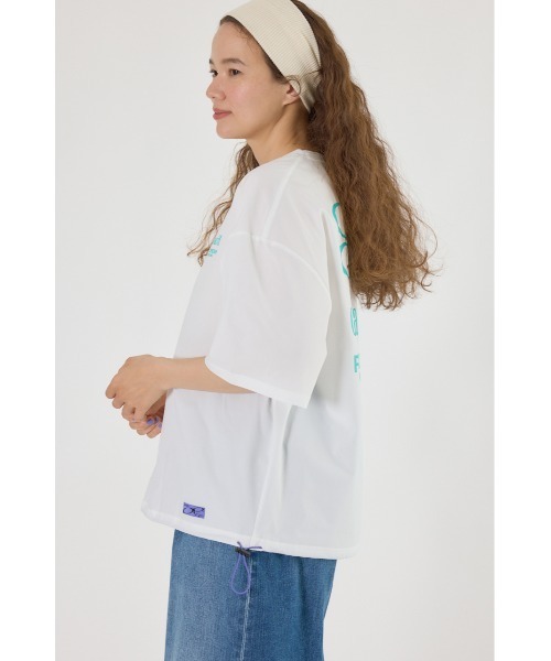 RODEO CROWNS WIDE BOWL(ロデオクラウンズワイドボウル)の「(OP)ラッシュガード Tシャツ(Tシャツ/カットソー・レディース・パープル/ブラック/オフホワイト・FREE)」の9枚目の写真