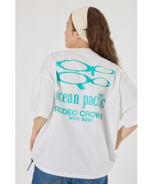 RODEO CROWNS WIDE BOWL(ロデオクラウンズワイドボウル)の「(OP)ラッシュガード Tシャツ(Tシャツ/カットソー・レディース・パープル/ブラック/オフホワイト・FREE)」の8枚目の写真