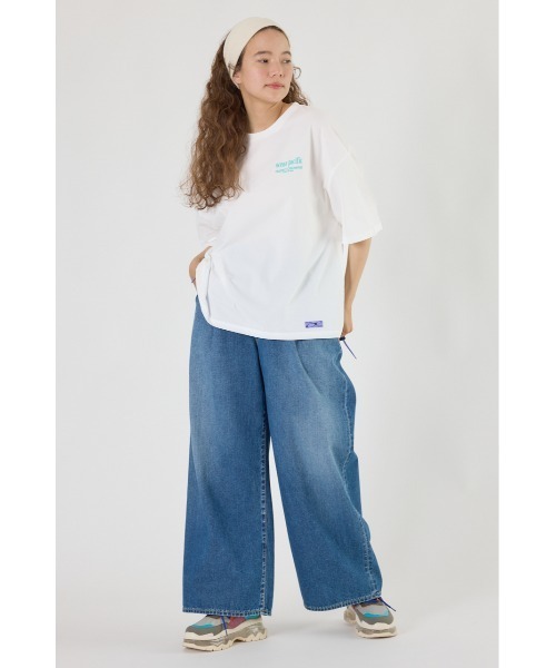 RODEO CROWNS WIDE BOWL(ロデオクラウンズワイドボウル)の「(OP)ラッシュガード Tシャツ(Tシャツ/カットソー・レディース・パープル/ブラック/オフホワイト・FREE)」の7枚目の写真