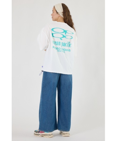 RODEO CROWNS WIDE BOWL(ロデオクラウンズワイドボウル)の「(OP)ラッシュガード Tシャツ(Tシャツ/カットソー・レディース・パープル/ブラック/オフホワイト・FREE)」の6枚目の写真