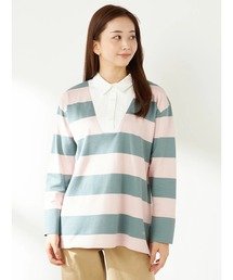 ラガーシャツ」に該当するグリーン・カーキ/緑色系のファッション通販