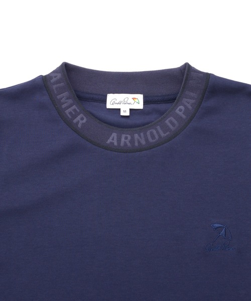 Arnold Palmer（アーノルドパーマー）の「シルキーポンチ 衿ロゴ カットワンピース（ワンピース・レディース・ベージュ/ネイビー/ブラック・S/M/L）」の16枚目の写真