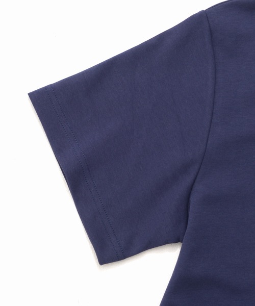 Arnold Palmer（アーノルドパーマー）の「シルキーポンチ 衿ロゴ カットワンピース（ワンピース・レディース・ベージュ/ネイビー/ブラック・S/M/L）」の18枚目の写真