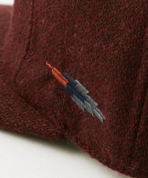 Another Edition（アナザーエディション）の「ウールエンブロキャップ/AE W EMB CAP◆（キャップ・レディース・ダークグレー/ワインレッド・フリー）」の6枚目の写真