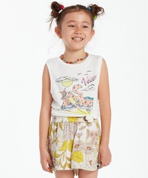 VOLCOM（ボルコム）の「【VOLCOM/ボルコム】 Girls Happy Clouds Short /キッズウエストゴム総柄ショートパンツ（その他パンツ）」