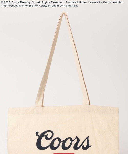 GLOBAL WORK（グローバルワーク）の「Beer＊プリントトート/571654（トートバッグ・レディース・ホワイト系その他2/ホワイト系その他/レッド/ダークネイビー・ONE SIZE）」の12枚目の写真