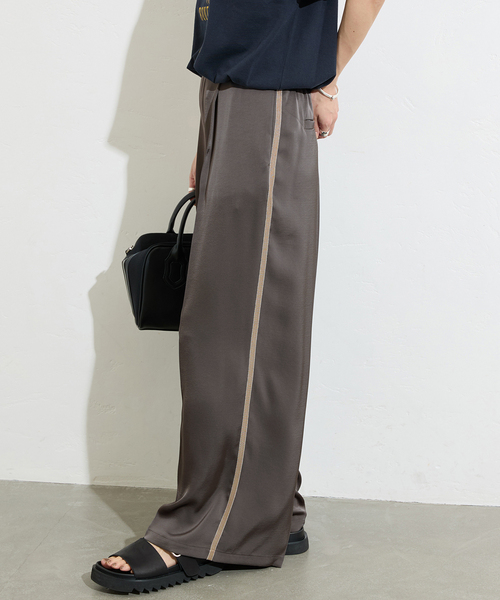 JOURNAL STANDARD relume ノーカラーコート　イージーパンツ JOURNAL STANDARD relume（ジャーナルスタンダード レリューム