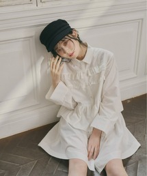 フリルチュニックワンピース