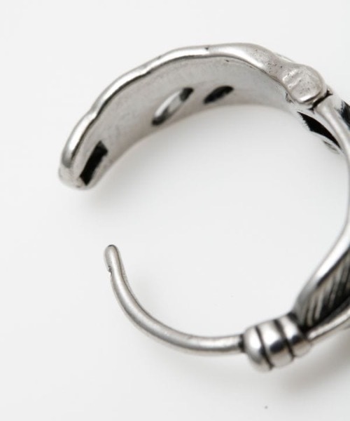 チャイハネ(チャイハネ)の「【チャイハネ】フェザーコイルMEN'Sピアス(ピアス(両耳用)・メンズ・シルバー/ゴールド・FREE)」の4枚目の写真