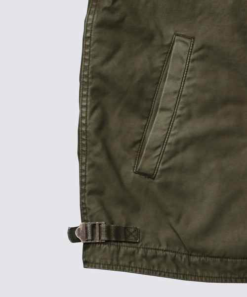 FIDELITY（フィデリティ）の「OVER DYE A2 DECK JACKET / A-2デッキジャケット（その他アウター・メンズ・ブラック/カーキ・MEDIUM/LARGE）」の14枚目の写真
