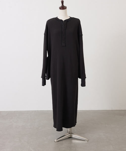 ワッフル ヘンリーN-ワンピース（ワンピース）｜JOURNAL STANDARD LUXE