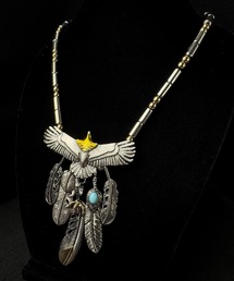 インディアンジュエリー イーグル」に該当するネックレス