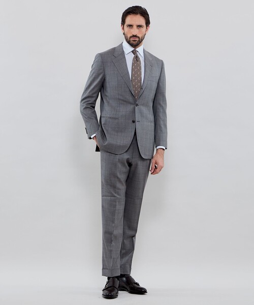 MACKINTOSH LONDON(マッキントッシュ ロンドン)の「クラシック小紋柄ネクタイ(ネクタイ・メンズ・ベージュ系その他4/グリーン系その他5/ネイビー・FREE)」の8枚目の写真