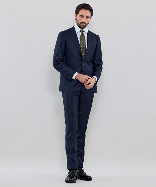 MACKINTOSH LONDON(マッキントッシュ ロンドン)の「クラシック小紋柄ネクタイ(ネクタイ・メンズ・ベージュ系その他4/グリーン系その他5/ネイビー・FREE)」の9枚目の写真