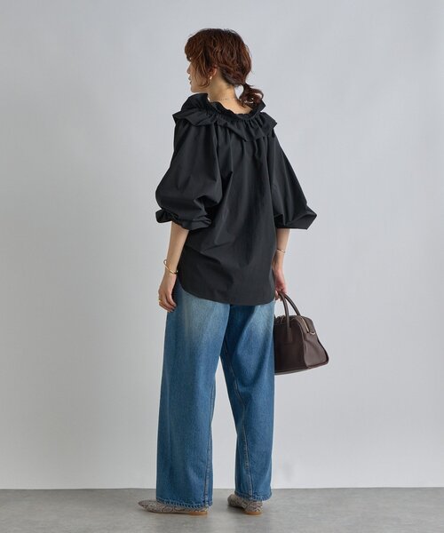 リバイバル】ドロストフリルカラーブラウス（シャツ/ブラウス）｜RIVE