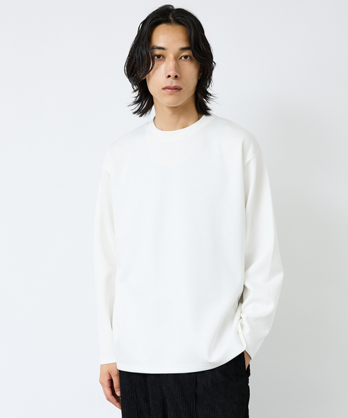 FORTUNA HOMME（フォルトゥナオム）の「【FORTUNA/フォルトゥナ】ECOTECロングスリーブTシャツ/ユニセックス【WEB限定】（Tシャツ/カットソー・メンズ・グリーン/ホワイト/ブラック・L/M）」の5枚目の写真