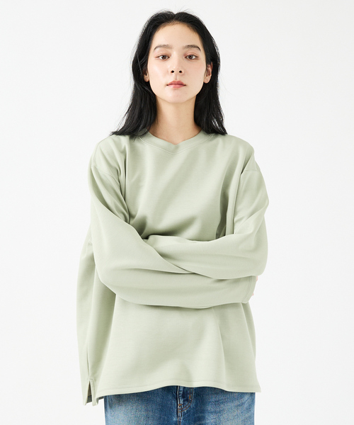 FORTUNA HOMME（フォルトゥナオム）の「【FORTUNA/フォルトゥナ】ECOTECロングスリーブTシャツ/ユニセックス【WEB限定】（Tシャツ/カットソー・メンズ・グリーン/ホワイト/ブラック・L/M）」の15枚目の写真