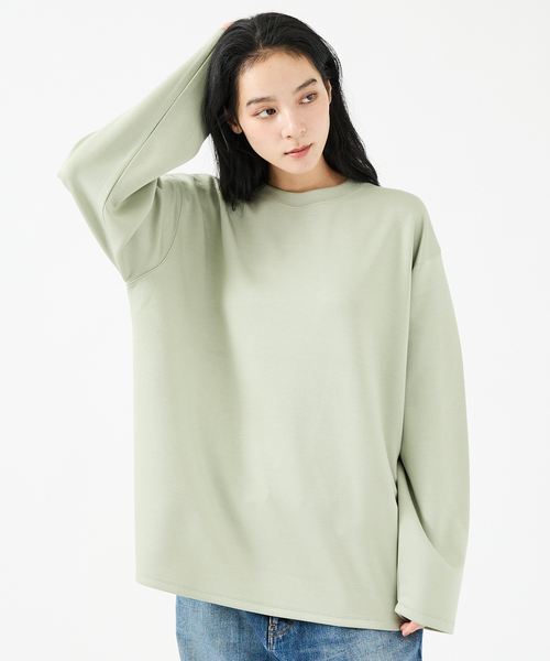 FORTUNA HOMME（フォルトゥナオム）の「【FORTUNA/フォルトゥナ】ECOTECロングスリーブTシャツ/ユニセックス【WEB限定】（Tシャツ/カットソー・メンズ・グリーン/ホワイト/ブラック・L/M）」の16枚目の写真