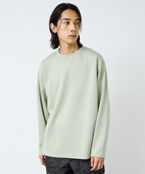 FORTUNA HOMME（フォルトゥナオム）の「【FORTUNA/フォルトゥナ】ECOTECロングスリーブTシャツ/ユニセックス【WEB限定】（Tシャツ/カットソー・メンズ・グリーン/ホワイト/ブラック・L/M）」の18枚目の写真