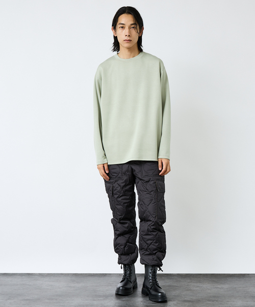 FORTUNA HOMME（フォルトゥナオム）の「【FORTUNA/フォルトゥナ】ECOTECロングスリーブTシャツ/ユニセックス【WEB限定】（Tシャツ/カットソー・メンズ・グリーン/ホワイト/ブラック・L/M）」の19枚目の写真