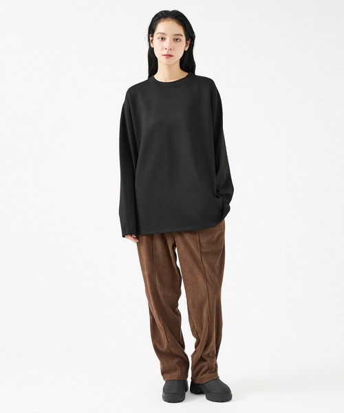 FORTUNA HOMME（フォルトゥナオム）の「【FORTUNA/フォルトゥナ】ECOTECロングスリーブTシャツ/ユニセックス【WEB限定】（Tシャツ/カットソー・メンズ・グリーン/ホワイト/ブラック・L/M）」の22枚目の写真